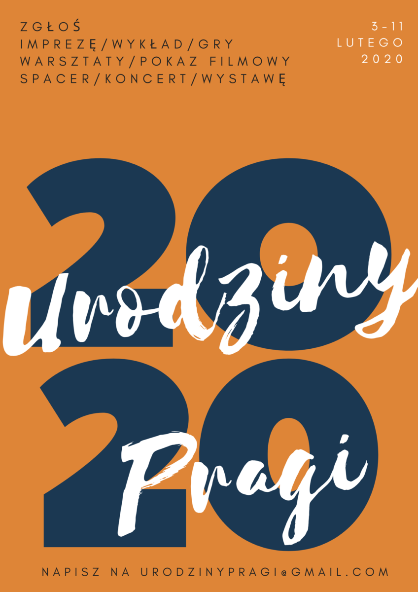 Świętuj z nami Urodziny Pragi 2020 !